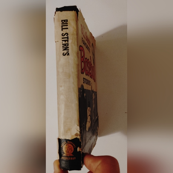 Vintage 1950 Bill Stern's Favorite Baseball Stories Hard Cover Book MLB antique - Picture 5 of 8